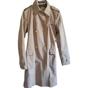 Michael Kors Trench Coat Size Small